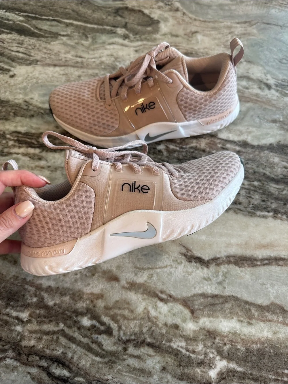 Nike Pink Mesh Trainer - Lightweight Comfort